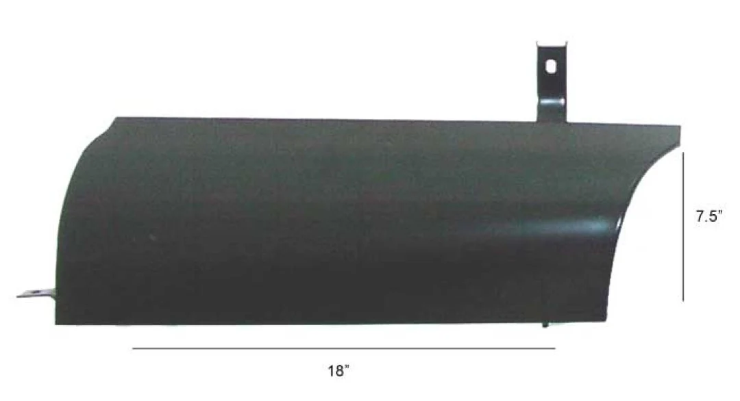 1947-53 Chevy & GMC Running Board Splash Apron, Shortbed Stepside - Image 4