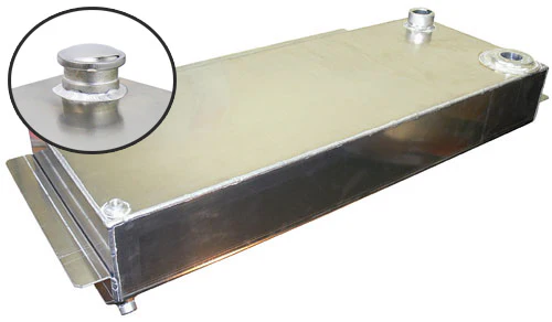 1947-53 Chevy, GMC Aluminum Fuel Gas Tank, 19 Gallon with Chrome Cap - Image 6