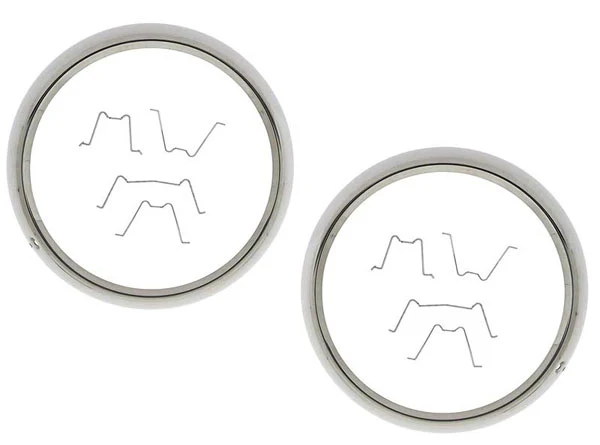 1947-55 Chevy and GMC Truck Headlight Bezel Set - Image 3