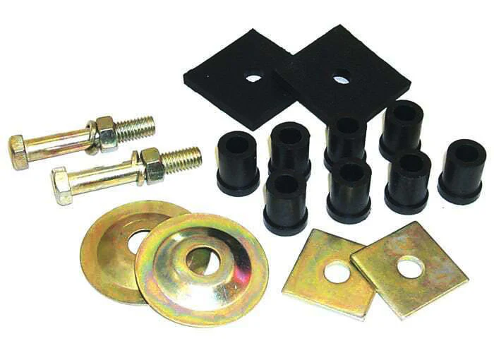 1947-55 Chevy & GMC 3100 Truck Cab Mount Bushing Kit, Rubber - Image 3