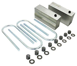 1947-55 Chevy, GMC Truck Lowering Block Kit, Aftermarket Rear end