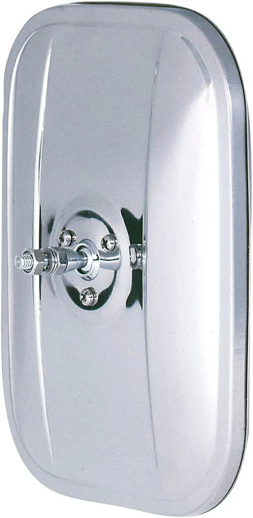 1947-72 Chevrolet & GMC Truck Exterior Mirror Head 5 1/2" X 7 1/2" Rectangular, Stainless Steel - Image 2