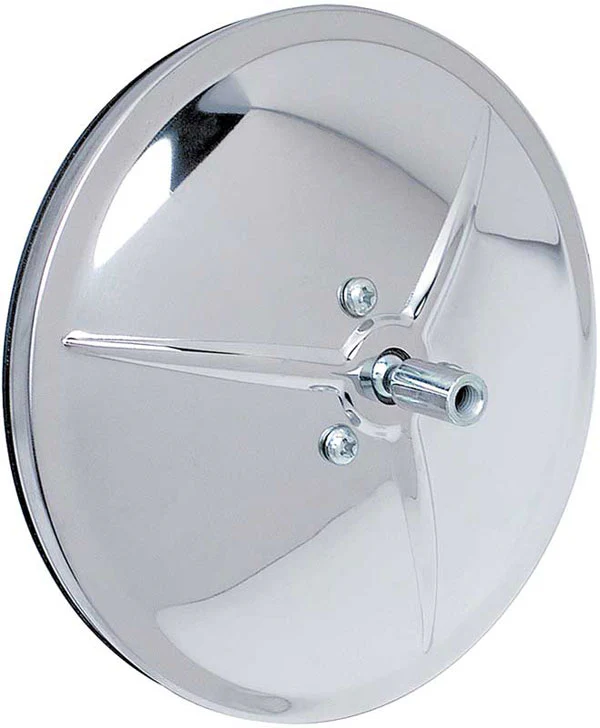 1947-72 Chevrolet / GMC Truck Exterior Mirror Head 5 5/8" Round, Smooth Polished Stainless Steel. - Image 3