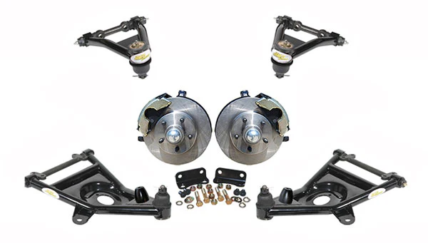 1949-53 Ford Custom Stage 2 Tubular Control Arm Suspension Kit - Image 3