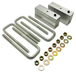 1949-54 Chevy Belair, Fleetline Lowering Block Kit, OEM rear end - Image 3