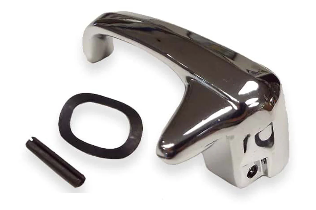 1951-55.1 Chevy & GMC Replacement Vent Window Handle, Chrome - Image 3