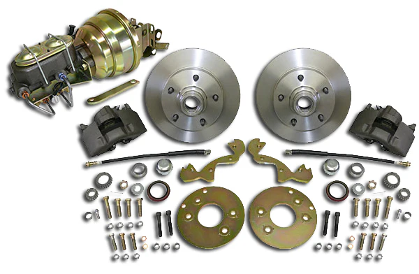 1952-53 Ford Car, Front Power Disc Brake Conversion Kit - Image 2