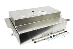 1953-56 Ford F-100 Aluminum Fuel Gas Tank, 19 Gallon with Chrome Gas Cap