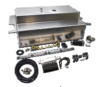 1953-56 Ford F-100 Truck Aluminum Fuel Gas Tank Kit for EFI Conversion, 19 Gallons