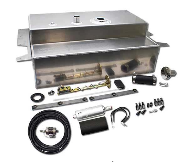 1953-56 Ford F-100 Truck Aluminum Fuel Gas Tank Kit for EFI Conversion, 19 Gallons - Image 2