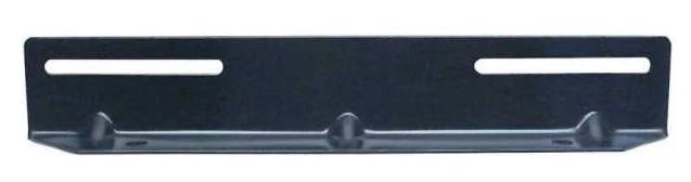 1954-55.1 Chevy /GMC Truck Front License Plate Bracket, Black - Image 2