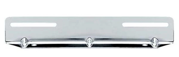 1954-55.1 Chevy /GMC Truck Front License Plate Bracket, Chrome - Image 2