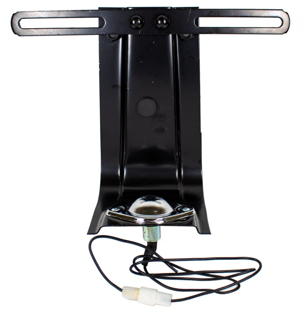 Rear License Plate Bracket w/ Light, 1954-59 Chevy & GMC Truck - Image 2