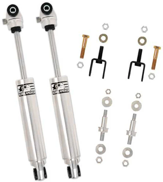 1955-57 Chevy Belair Aldan American Adjustable Rear Shocks, Pair - Image 5