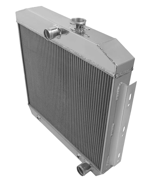 1955-57 Chevy Belair Aluminum Radiator - Image 2
