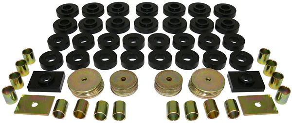 1955-57 Chevy Belair Body Mount Kit, 2 Door Hard top, PolyUrethane - Image 2