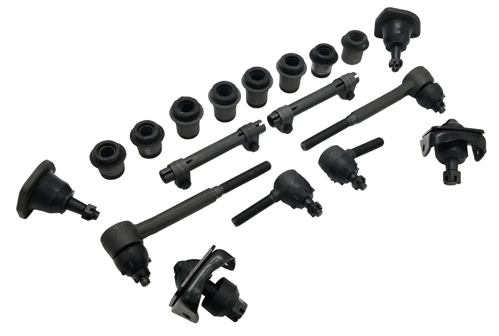 1955-57 Chevy Belair Front Suspension Rebuild Kit, Rubber Bushings - Image 2