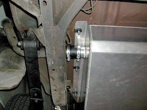 1955-57 Chevy Belair, Fuel Tank, Aluminum, 16 gallon Combo Kit - Image 3