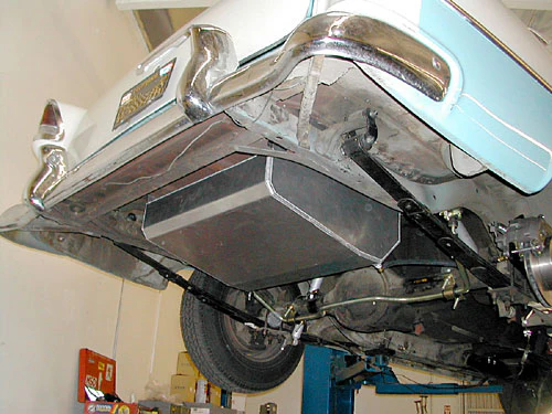 1955-57 Chevy Belair, Fuel Tank, Aluminum, 16 gallon Combo Kit - Image 5