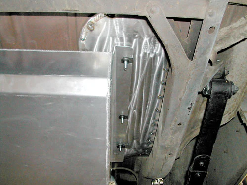 1955-57 Chevy Belair, Fuel Tank, Aluminum, 16 gallon Combo Kit, Fuel Injection Ready - Image 4