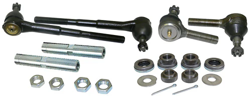 1955-57 Chevy Belair, High Performance Tie Rod and Idler Bearing Kit, For Tubular Control Arms - Image 3
