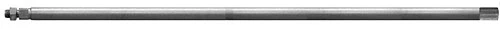 1955-57 Chevy Belair Steering Column Shaft For Use with Power steering Gearbox - Image 2