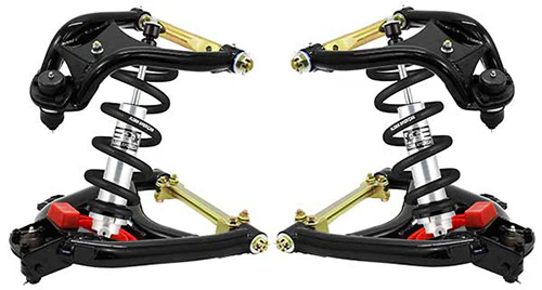 1955-57 Chevy Belair Tubular Control Arm & Aldan Coil Over Suspension Kit, Stage 3+ - Image 6