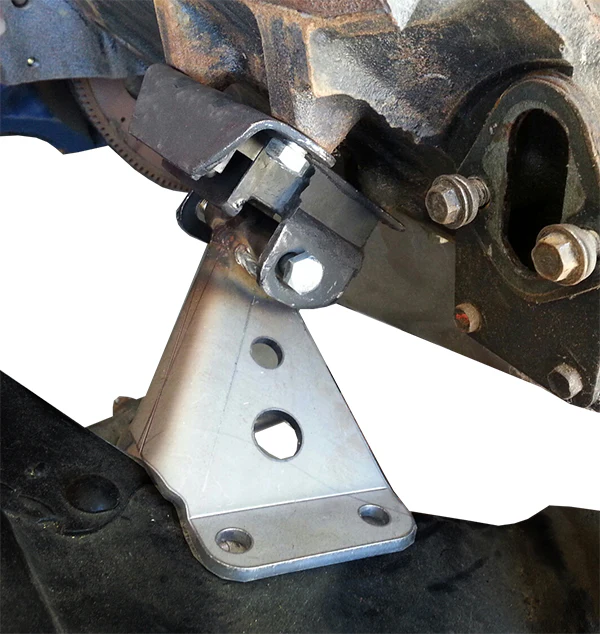 1955-57 Chevy Belair V-8 Motor Mount Bracket Kit with Mounts, Side Mount - Image 3