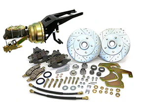 1955-59 Chevy, GMC Truck Power Disc Brake Conversion, 5 x 4.75" Bolt Pattern, Firewall Mount Booster - Image 4
