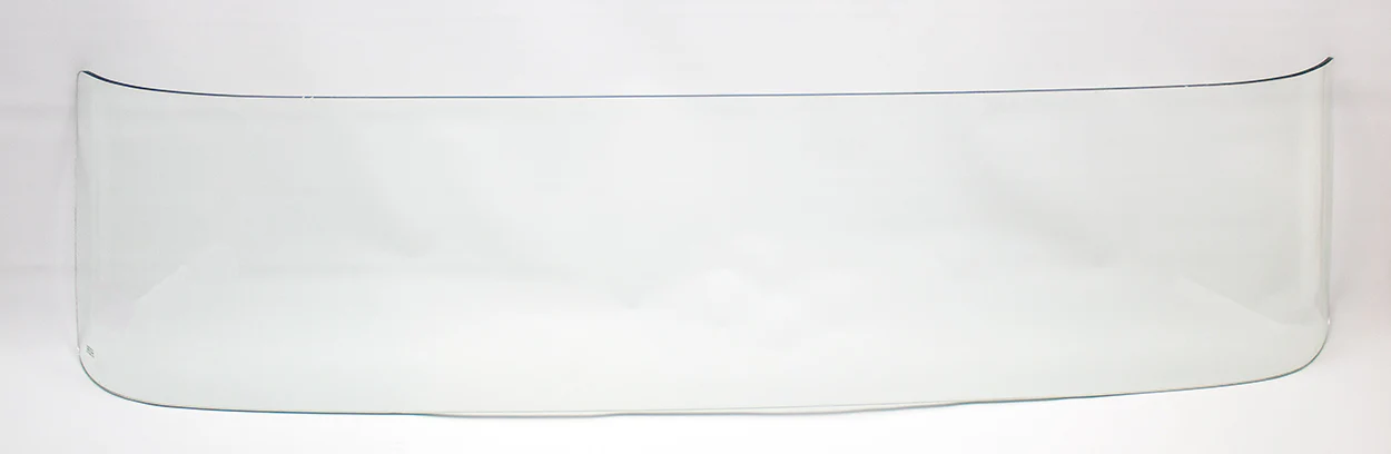1955-59 Chevy & GMC Truck Replacement Rear Glass, Large, Clear - Image 2