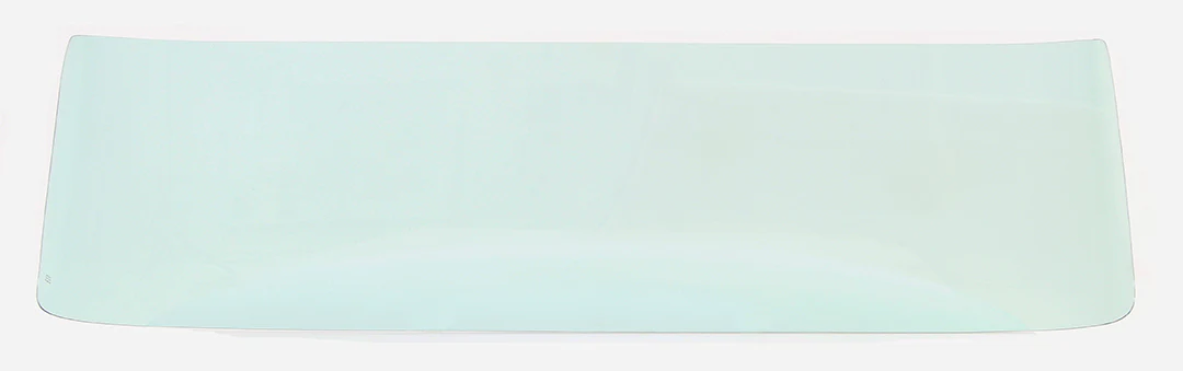 1955-59 Chevy & GMC Truck Replacement Rear Glass, Large, Green Tint - Image 2