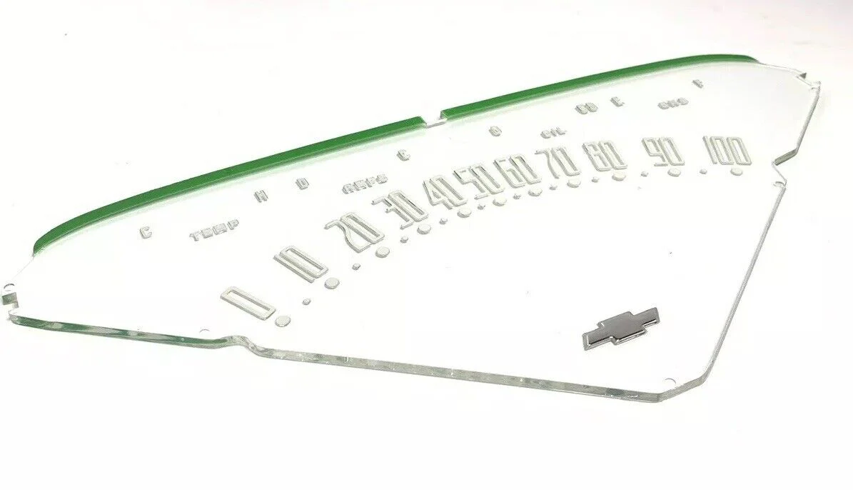 1955-59 Chevy Truck Instrument Cluster Lens - Image 2