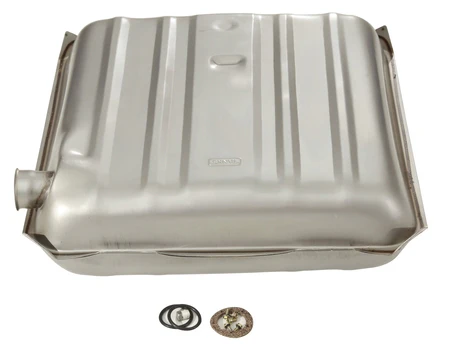 1957 Chevy Nomad Belair Wagon OEM Replacement Gas Tank, 17 Gallon Steel - Image 2