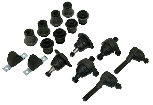 1958-64 Chevy Impala Front Suspension Rebuild Kit, Rubber Bushings - Image 2