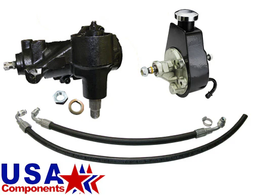 1958-64 Chevy Impala Power Steering Conversion, 605 Gear Box - Image 3