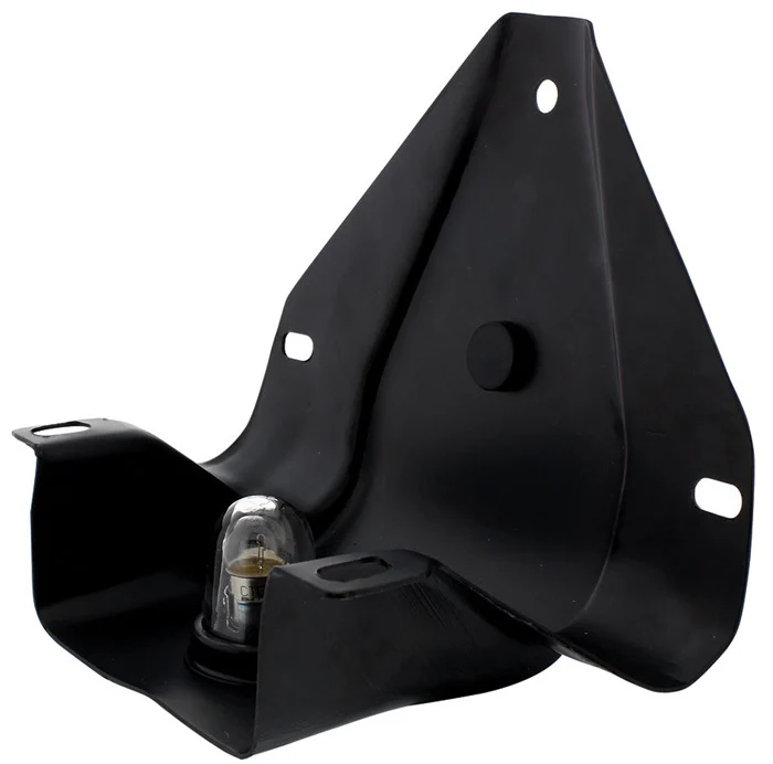 1958-66 Chevy /GMC Rear License Plate Bracket, Black - Image 2