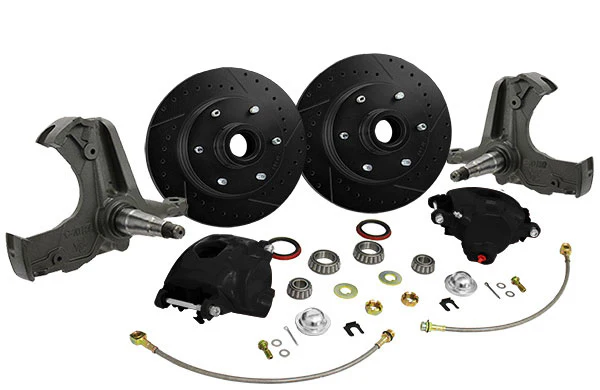 1960-62 Chevy C10, GMC C15 Truck "BLACKOUT" Disc Brake Conversion, 6 Lug - Image 2