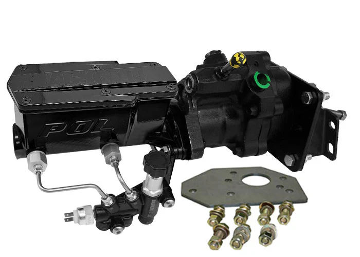 1960-62 Chevy, GMC Truck BlackOut Series POL or Wilwood Hydropower Power Brake Booster - Image 4