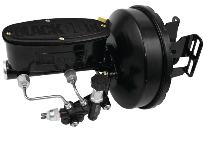 1960-66 Chevy C10, GMC C15 Truck Black Out Series Power Brake Booster Kit with POL or Wilwood Master Cylinder - Image 7