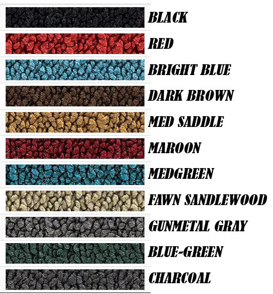1960-66 Chevy & GMC Carpet Kit, High Tunnel, 11 Colors - Image 4