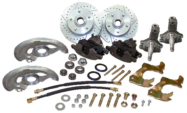1962-67 Chevy Nova Disc Brake Conversion Kit, Drop Spindles - Image 3