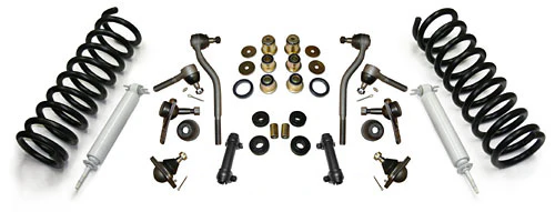 1962-67 Chevy Nova Front Suspension Rebuild Kit, Super Deluxe PolyUrethane - Image 3