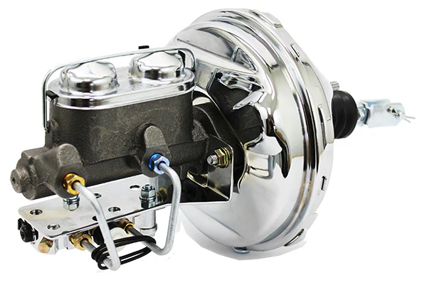 1962-67 Chevy Nova Power Brake Booster Kit, Chrome - Image 2