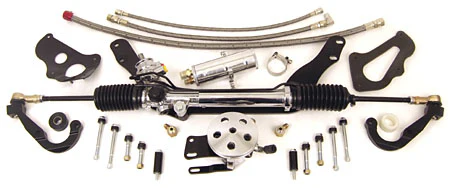 1962-67 Chevy Nova Rack and Pinion Steering Conversion Kit, Power - Image 2