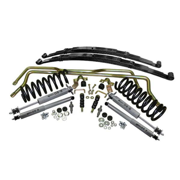 1962-67 Chevy Nova, Suspension Kit, Stage 2 with Coil Springs and Leaf Springs (Select Height) - Image 3