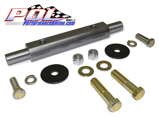 1962-67 Chevy Nova, Upper Control Arm Shaft Assembly, Billet Steel, Ea. - Image 3