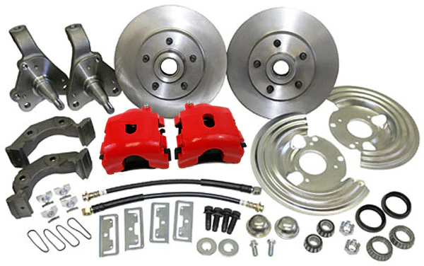 1962-74 Mopar, Dodge, Plymouth Disc Brake Conversion, Stock Height Spindles - Image 3