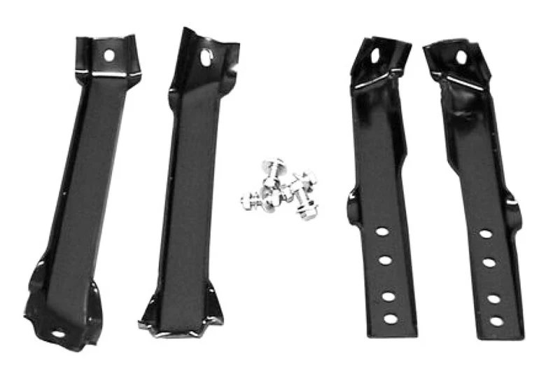 1963-66 Chevy & GMC Rear Bumper Bracket Set, Fleetside - Image 2