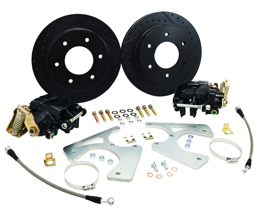 1963-70 Chevy C10 Black Out Disc Brake Conversion Kit, Rear 6-Lug - Image 5