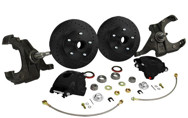 1963-70 Chevy C10, GMC C15 Truck "BLACKOUT" Disc Brake Conversion, 5 Lug - Image 4